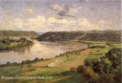 The Ohio River from the College Campus Honover