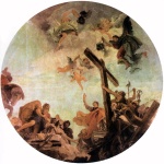 Giovanni Battista Tiepolo - Bilder Gemälde - Discovery of the True Cross