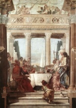 Giovanni Battista Tiepolo - Peintures - Le Banquet de Cléopatre