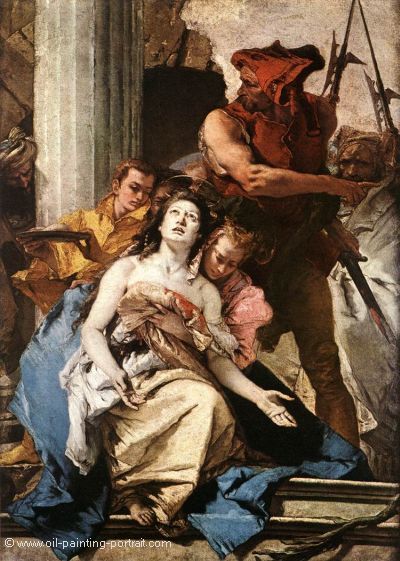 The Martyrdom of St. Agatha