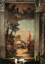 Giovanni Battista Tiepolo - Peintures - Le sacrifice de Melchisédech
