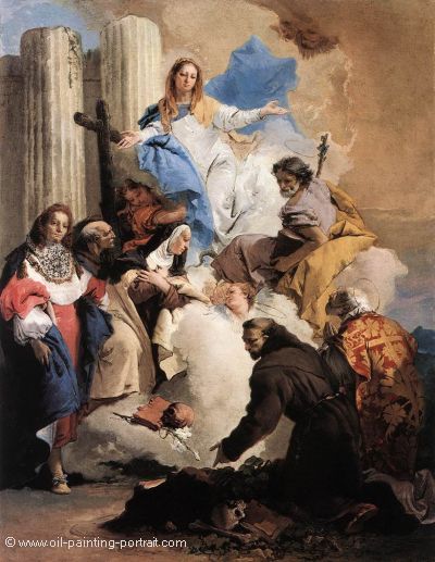 The Virgin with Six Saints