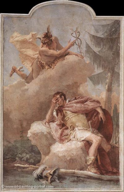 Mercury Appearing to Aeneas