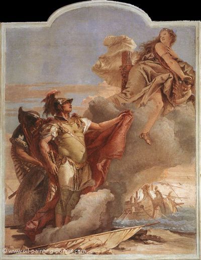 Venus Appearing to Aeneas on the Shores of Cathage