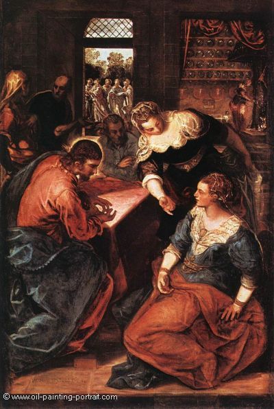 Christ in the House of Martha and Mary