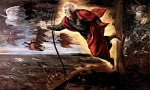 Jacopo Robusti Tintoretto - Peintures - Création des Animaux