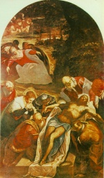 Jacopo Robusti Tintoretto - Bilder Gemälde - Entombment