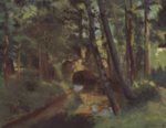 Camille  Pissarro - paintings - Kleine Bruecke von Pontoise