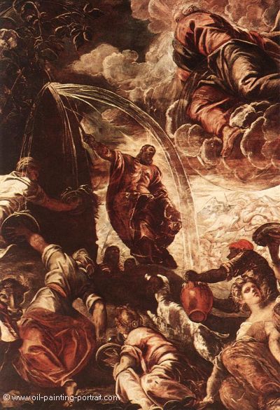 Moses Drawing Water from the Rock