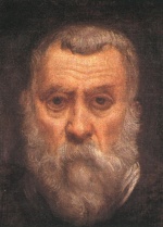 Jacopo Robusti Tintoretto - Peintures - Autoportrait