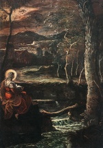 Jacopo Robusti Tintoretto - Bilder Gemälde - St. Mary of Egypt