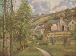 Camille  Pissarro - paintings - Landschaft bei Pontoise