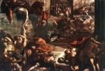 Jacopo Robusti Tintoretto  - Bilder Gemälde - The Slaughter of the Innocents