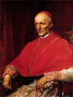 George Frederic Watts - Bilder Gemälde - Cardinal Manning