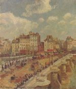Camille Pissarro - Bilder Gemälde - Le Pont Neuf