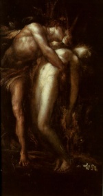 George Frederic Watts - paintings - Orpheus and Eurydice