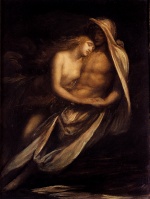 George Frederic Watts - paintings - Paulo and Francesca