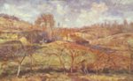 Camille  Pissarro - Peintures - Soleil de mars
