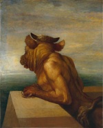 George Frederick Watts  - paintings - The Minotaur