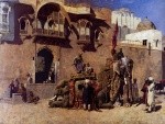 Edwin Lord Weeks - Peintures - Un rajah de Jodhpur