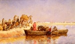 Edwin Lord Weeks - Peintures - Le long du Nil