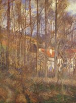 Camille  Pissarro - paintings - La Cote des Boeufs, the Hermitage