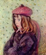 Camille Pissarro - Bilder Gemälde - Portrait des Felix