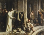 Carl Heinrich Bloch - Peintures - Le Christ guérissant les malades au puits de Béthesda