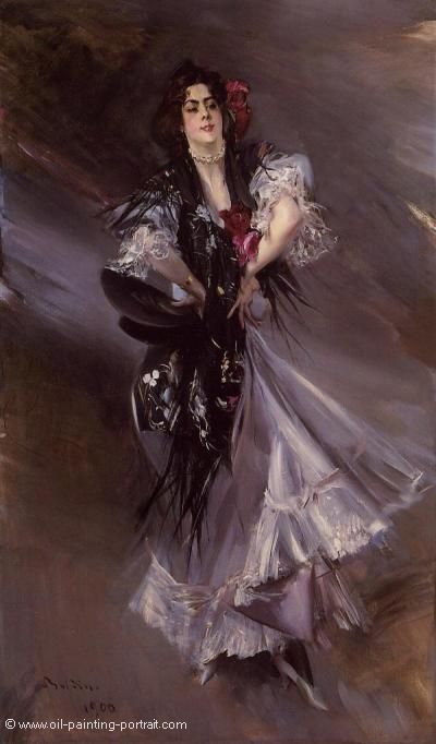 Portrait of Anita de la Ferie (The Spanish Dancer)