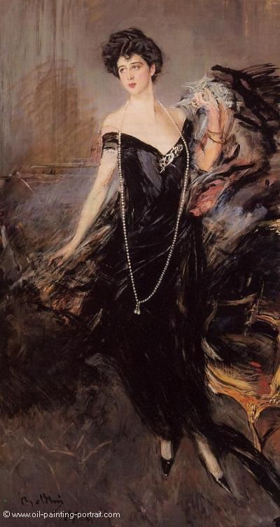 Portrait of Donna Franca Florio