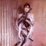 Giovanni Boldini - Bilder Gemälde - Portrait of Emiliana Concha de Ossa