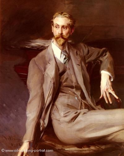 Portrait of the Artist Lawrence Alexander Harrison