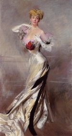 Giovanni Boldini - Peintures - Portrait de la comtesse Zichy