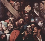 Hieronymus Bosch - Bilder Gemälde - Die Kreuztragung Christi