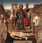 Dieric Bouts - paintings - Martyrdom of St. Erasmus (Central Panel)