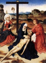 Dieric Bouts - paintings - The Lamentation of Christ