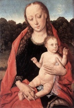 Dieric Bouts - paintings - The Virgin and Child