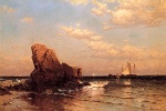 Alfred Thompson Bricher - Peintures - Sur la rive