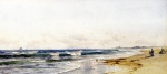 Alfred Thompson Bricher - Peintures - Plage de Far Rockaway 