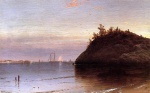 Alfred Thompson Bricher - Peintures - Narragansett Bay