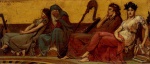 Frederick Arthur Bridgman - Peintures - Ebauche pour la décoration d´une harpe éolienne 