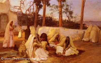 Women at the Cemetery (Algiers)