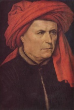Robert Campin - Bilder Gem�lde - Portrait eines Mannes