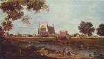 Canaletto - Peintures - Le collège d´Eton 