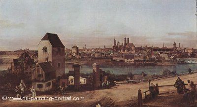 Das Brueckentor und die Isar
