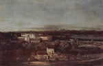 Bernardo Bellotto - paintings - View of the Villa Cagnola at Gazzada near Varesse