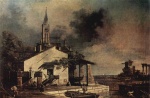 Bernardo Bellotto - paintings - Lagunenlandschaft