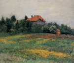 Gustave Caillebotte - paintings - Norman Landscape