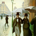 Gustave Caillebotte - paintings - Paris Street