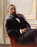 Gustave Caillebotte - Peintures - Portrait de Jules Richemont